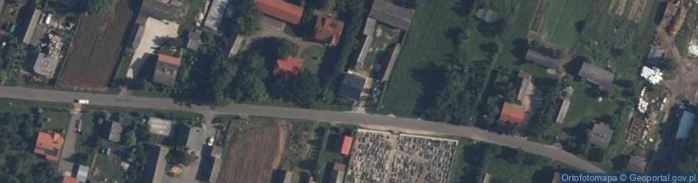 Zdjęcie satelitarne Łępin ul.