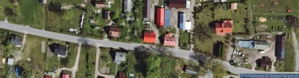 Zdjęcie satelitarne Lesiny Wielkie ul.