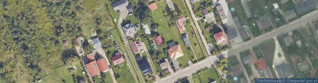 Zdjęcie satelitarne Lesiów ul.