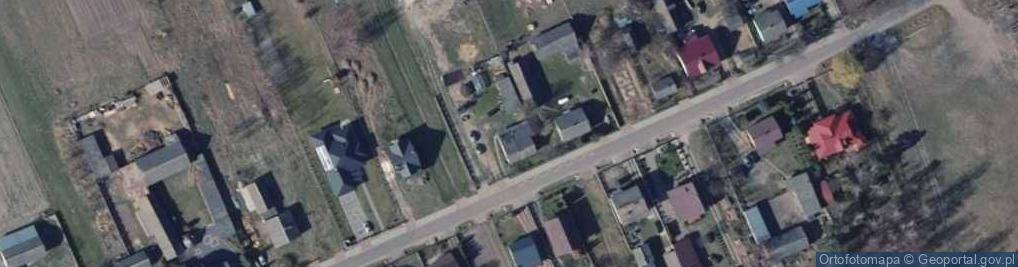 Zdjęcie satelitarne Lesiów ul.