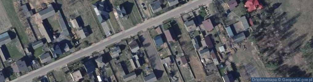 Zdjęcie satelitarne Lesiów ul.