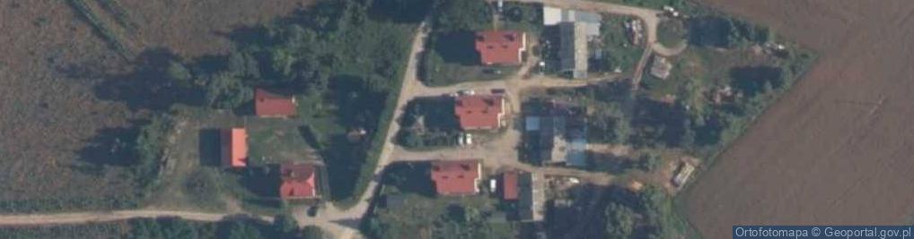 Zdjęcie satelitarne Leśnictwo Giełdon ul.