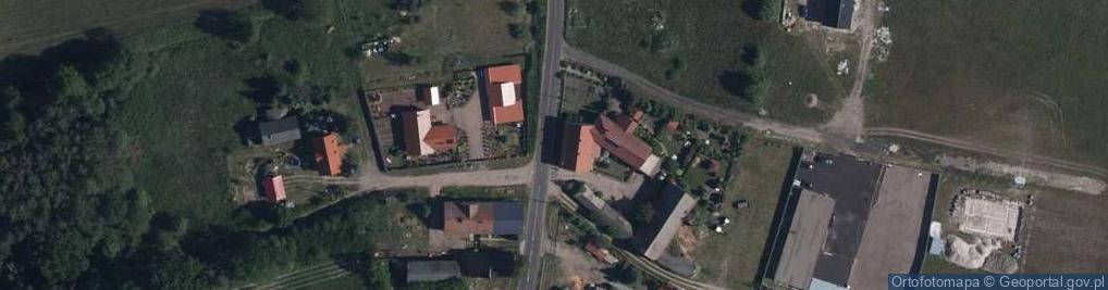Zdjęcie satelitarne Leśniów Wielki ul.