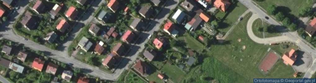 Zdjęcie satelitarne Leśny Dwór ul.