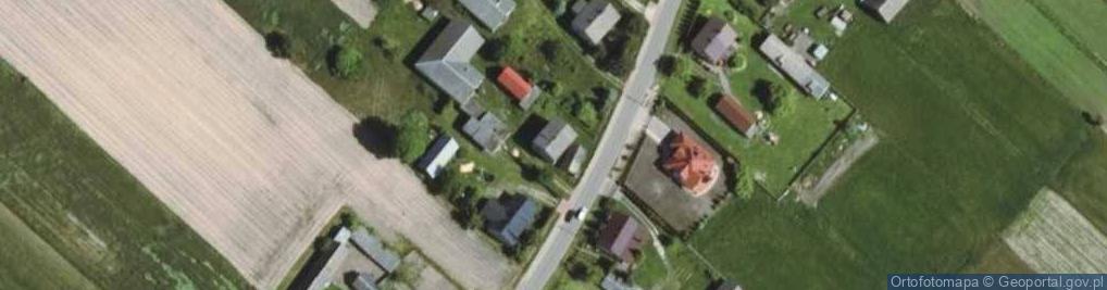 Zdjęcie satelitarne Leszczydół-Pustki ul.