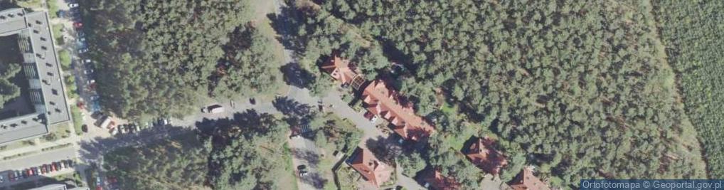 Zdjęcie satelitarne Leśna Osada ul.