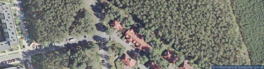 Zdjęcie satelitarne Leśna Osada ul.