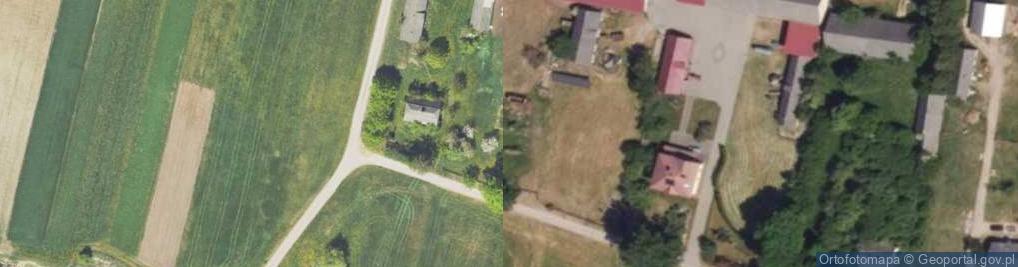 Zdjęcie satelitarne Łętowo-Dąb ul.