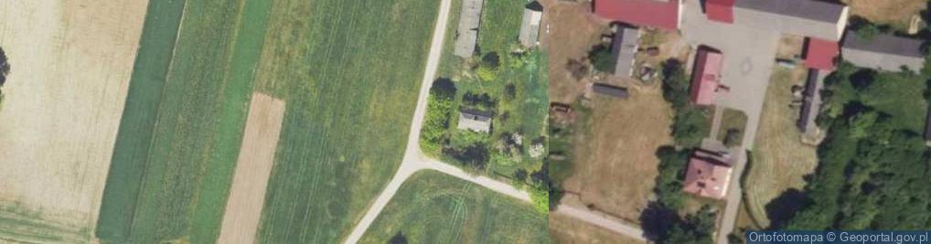 Zdjęcie satelitarne Łętowo-Dąb ul.
