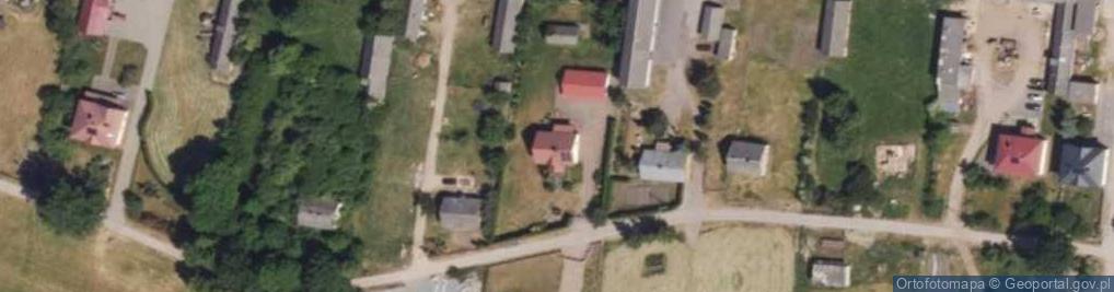 Zdjęcie satelitarne Łętowo-Dąb ul.