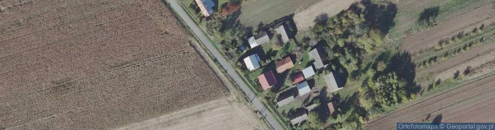 Zdjęcie satelitarne Leżachów-Osada ul.