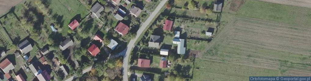 Zdjęcie satelitarne Leżachów ul.