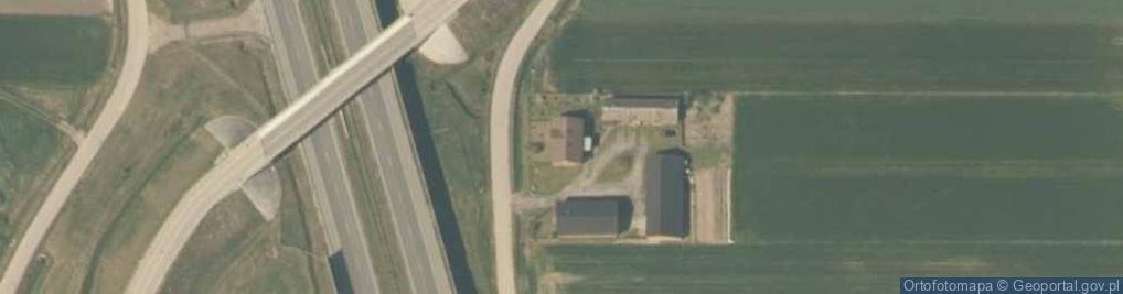 Zdjęcie satelitarne Leżajna ul.