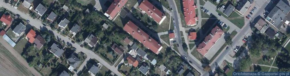 Zdjęcie satelitarne Łebińskiego Augustyna, ks. ul.