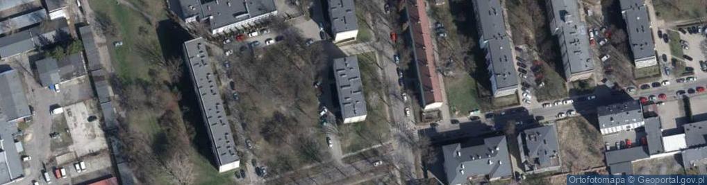 Zdjęcie satelitarne Łęczycka ul.