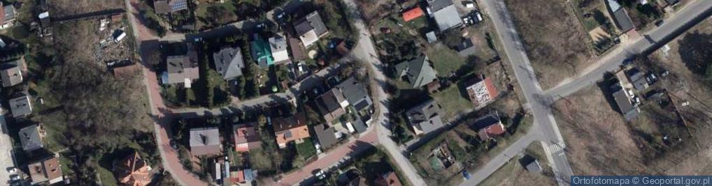 Zdjęcie satelitarne Leżakowa ul.