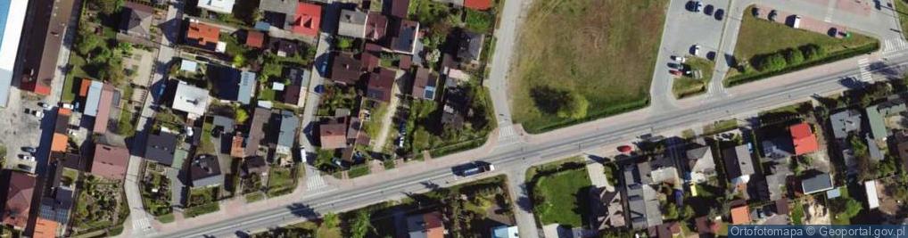 Zdjęcie satelitarne Łęczycka ul.