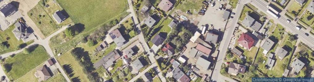 Zdjęcie satelitarne Łęgowa ul.