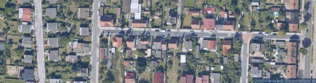 Zdjęcie satelitarne Leśna ul.
