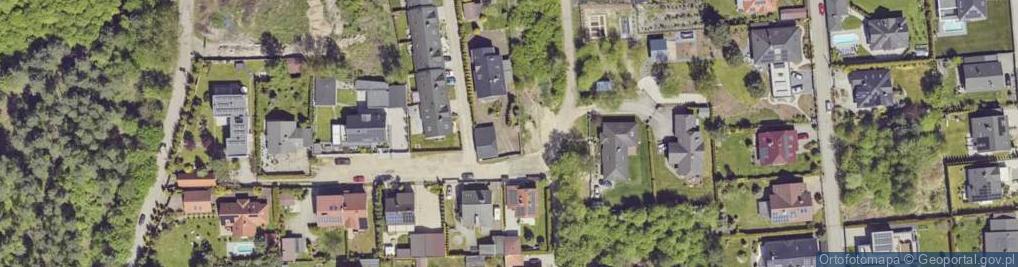 Zdjęcie satelitarne Leśna ul.