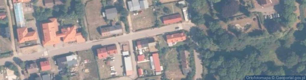 Zdjęcie satelitarne Łebska ul.