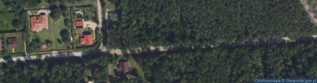 Zdjęcie satelitarne Leśna ul.