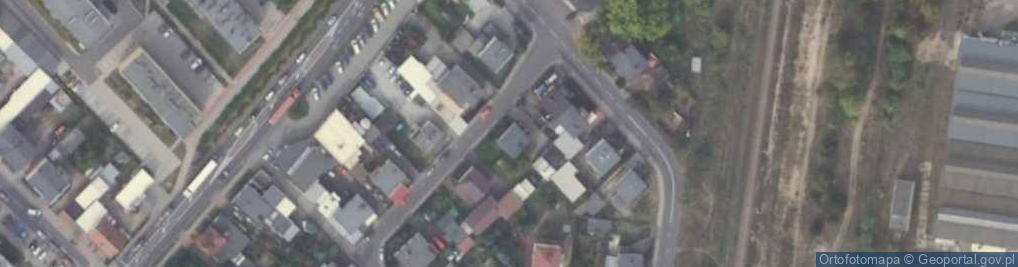 Zdjęcie satelitarne Leśniaka Bosmana ul.