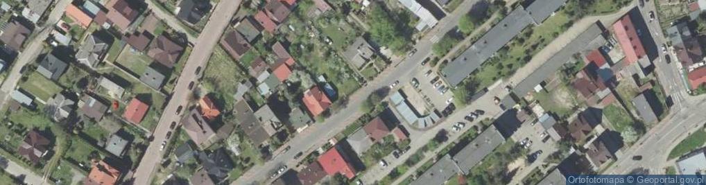 Zdjęcie satelitarne Łęczysk ul.