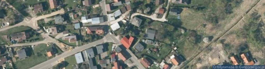 Zdjęcie satelitarne Leboszowska ul.