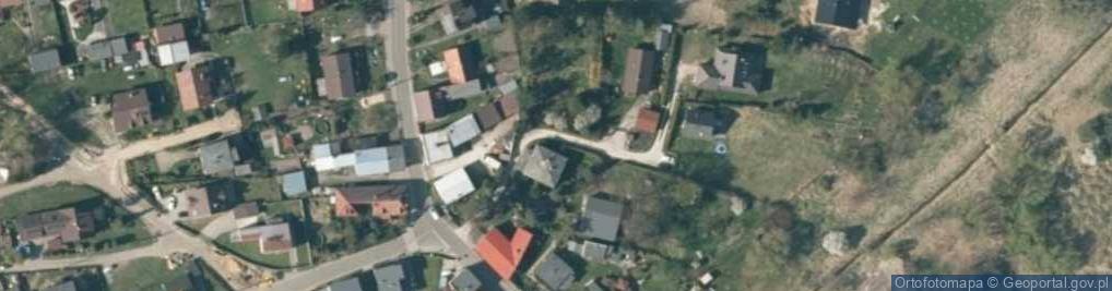 Zdjęcie satelitarne Leboszowska ul.