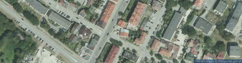 Zdjęcie satelitarne Legionistów ul.