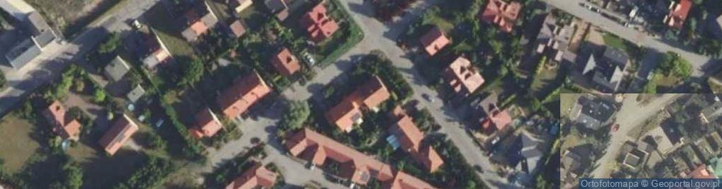 Zdjęcie satelitarne Lewandowskiego, kpt. ul.