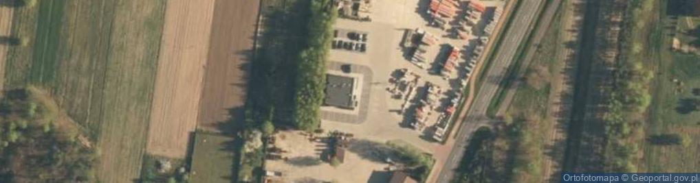 Zdjęcie satelitarne Łęczycka ul.