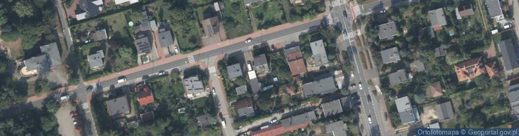 Zdjęcie satelitarne Leśna ul.