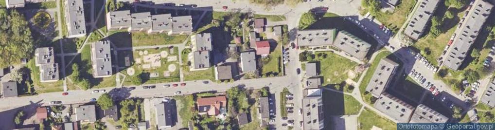 Zdjęcie satelitarne Leśna ul.