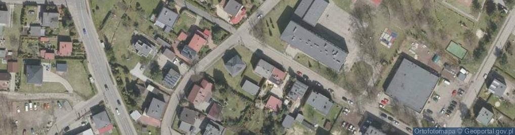 Zdjęcie satelitarne Lexa Pawła, ks. ul.