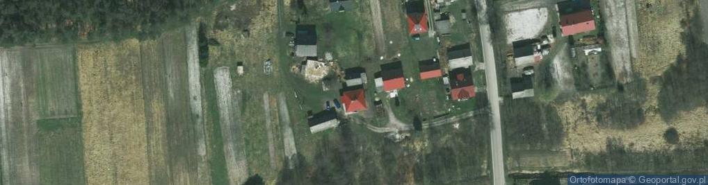 Zdjęcie satelitarne Leśny Zakątek ul.