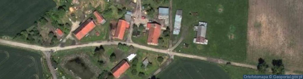 Zdjęcie satelitarne Łękajny ul.