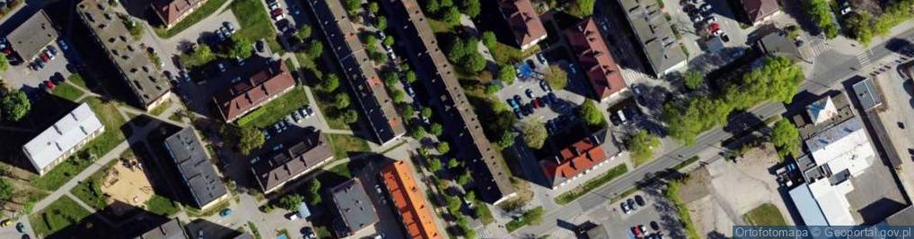 Zdjęcie satelitarne Leśniewskiego Apolinarego, ks. ul.