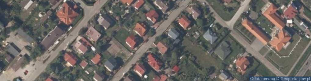 Zdjęcie satelitarne Leśnej Polanki ul.