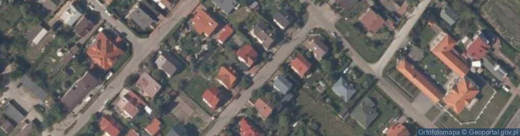 Zdjęcie satelitarne Leśnej Polanki ul.
