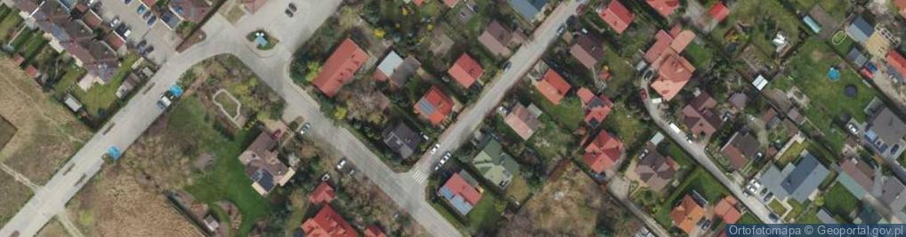 Zdjęcie satelitarne Leśnej Polanki ul.