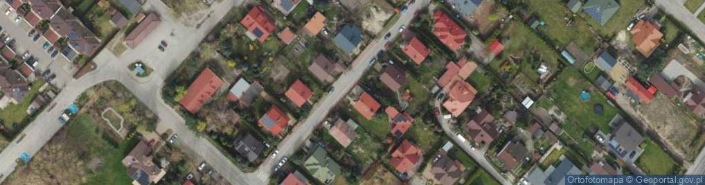 Zdjęcie satelitarne Leśnej Polanki ul.
