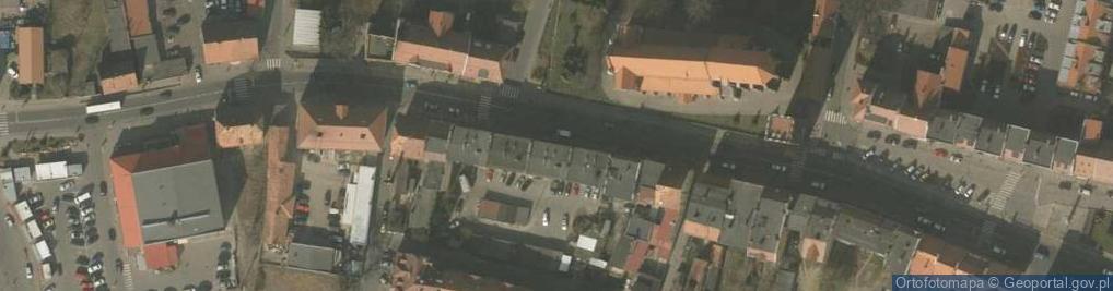 Zdjęcie satelitarne Legnicka ul.