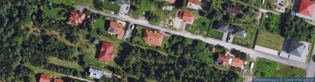 Zdjęcie satelitarne Leśny Zakątek ul.
