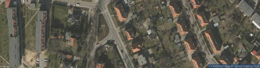 Zdjęcie satelitarne Legnicka ul.