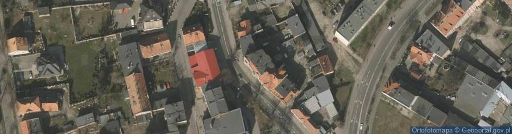 Zdjęcie satelitarne Legnicka ul.