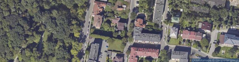 Zdjęcie satelitarne Legionów ul.