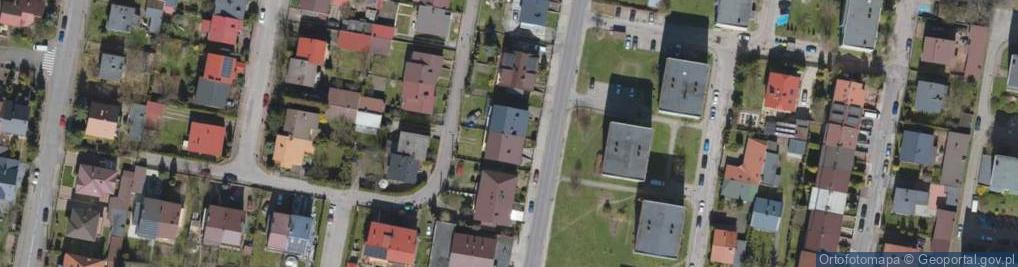 Zdjęcie satelitarne Legionów ul.