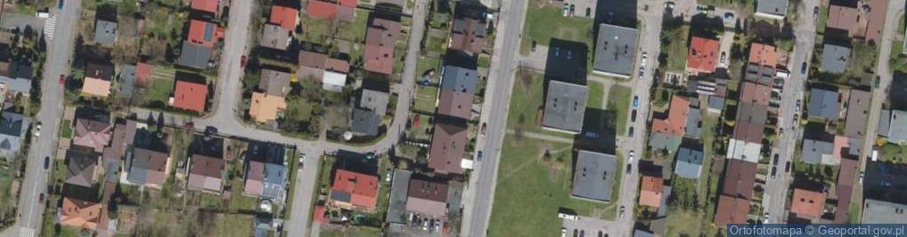 Zdjęcie satelitarne Legionów ul.